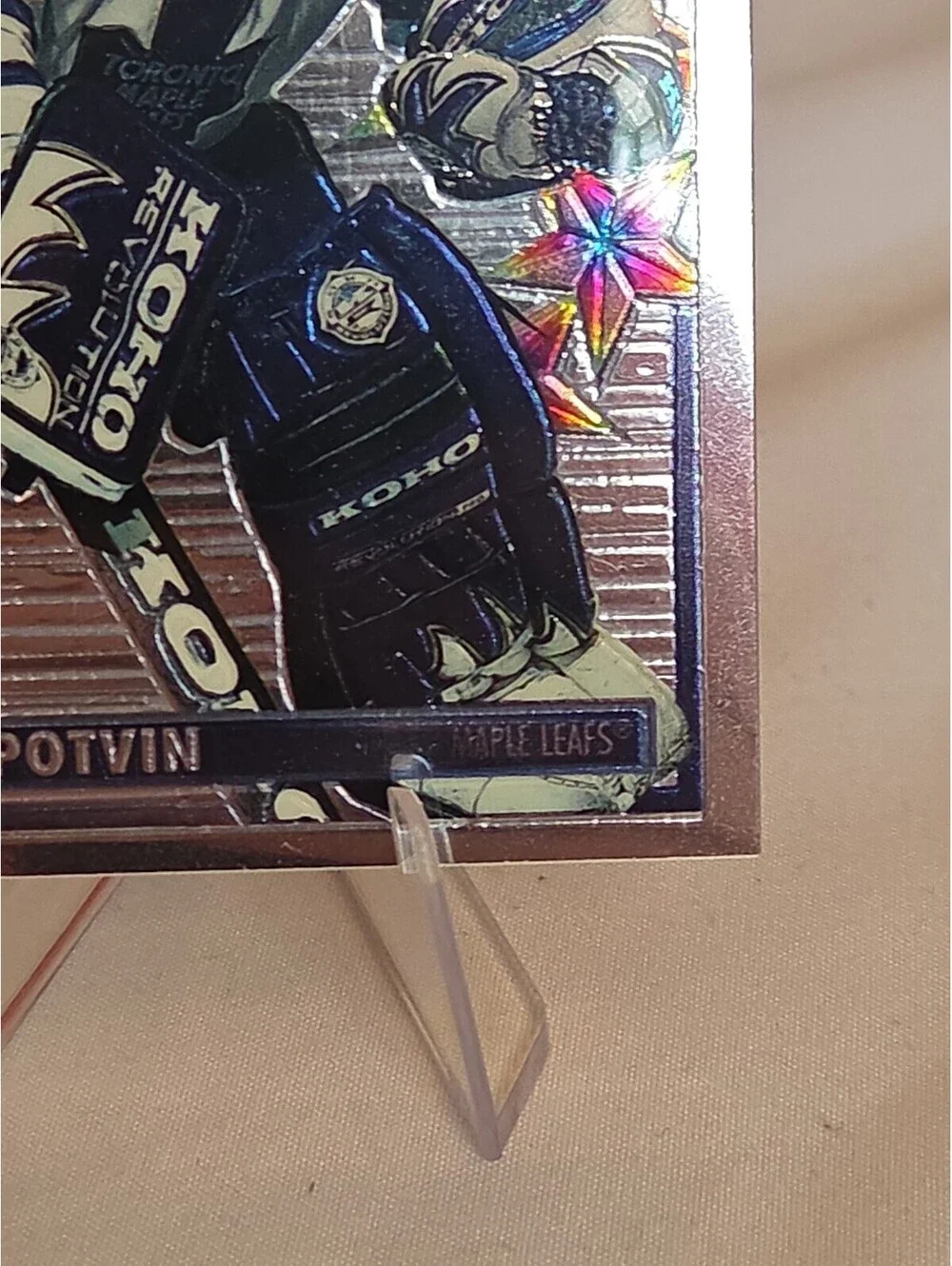 1995-96 TOPPS FELIX POTVIN #M22 MYSTERY FINEST TORONTO MAPLE LEAFS